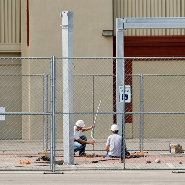 how long can i lease the temporary fence for my construction site or event in Lockhart